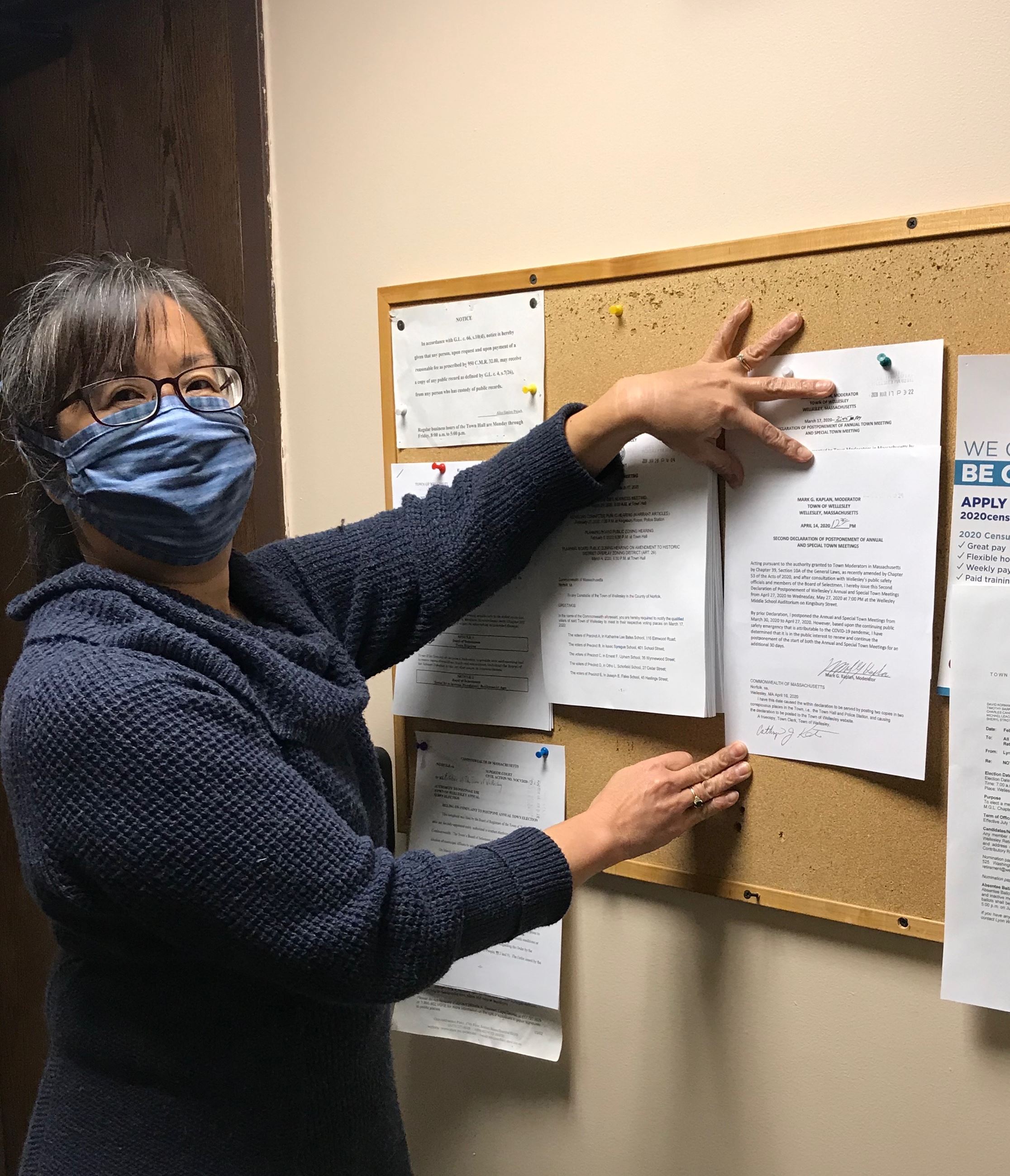 Postponement Notice Posting