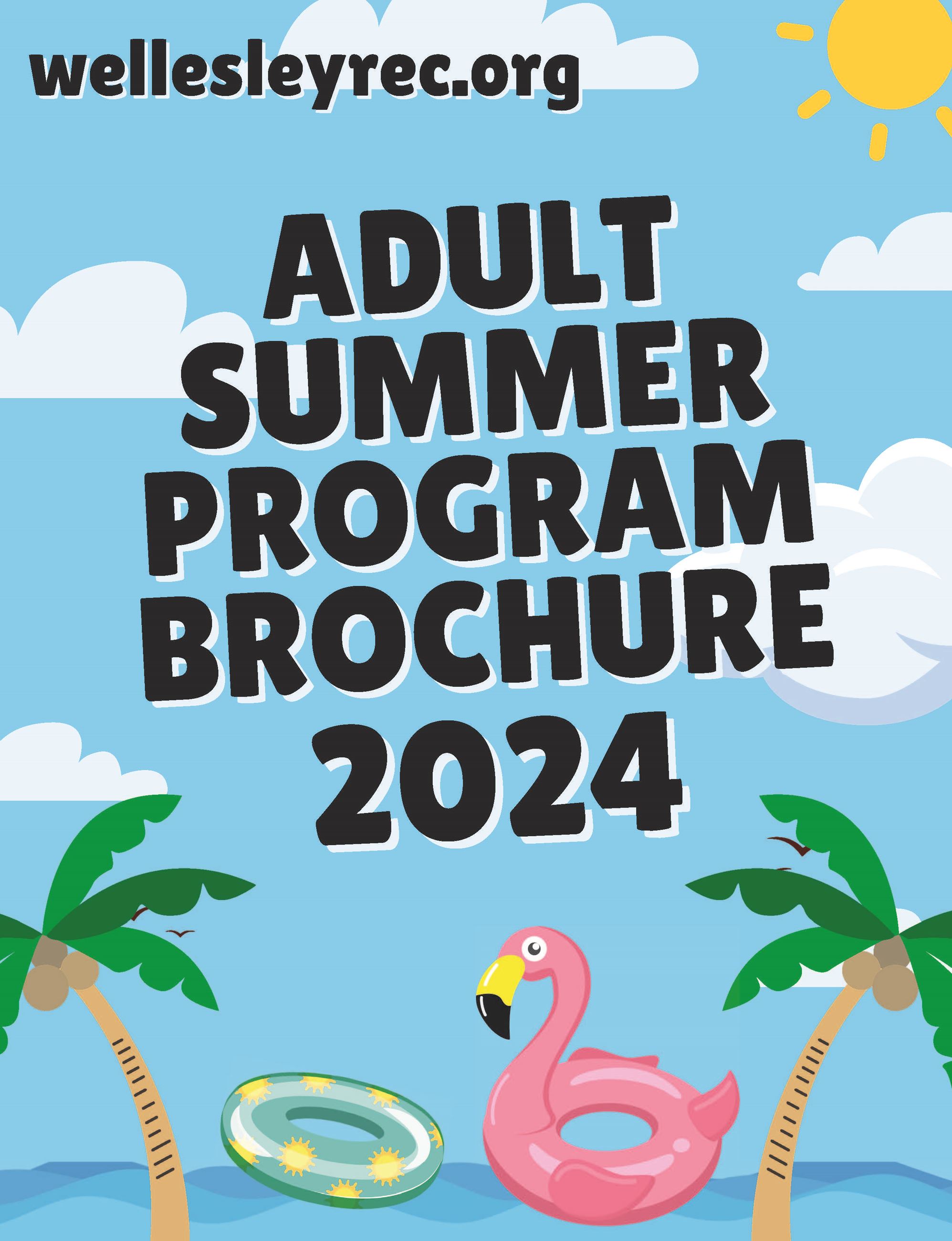 SUMMER adult programs cover