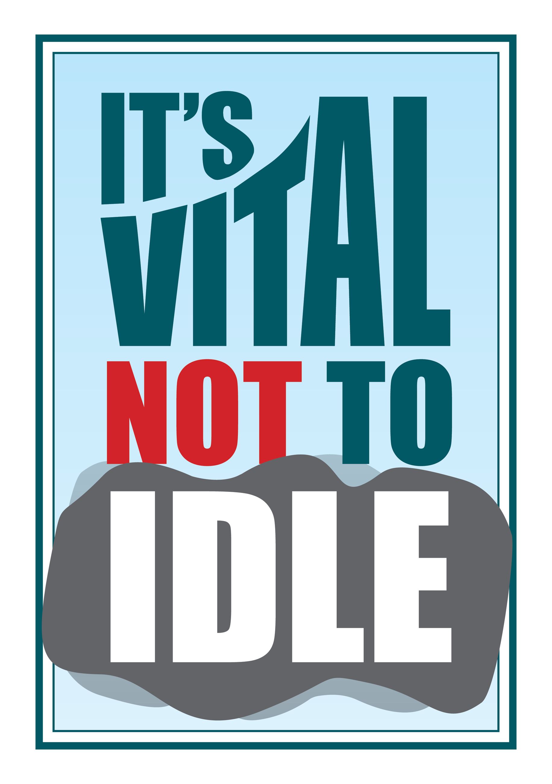 vital not to idle_logo