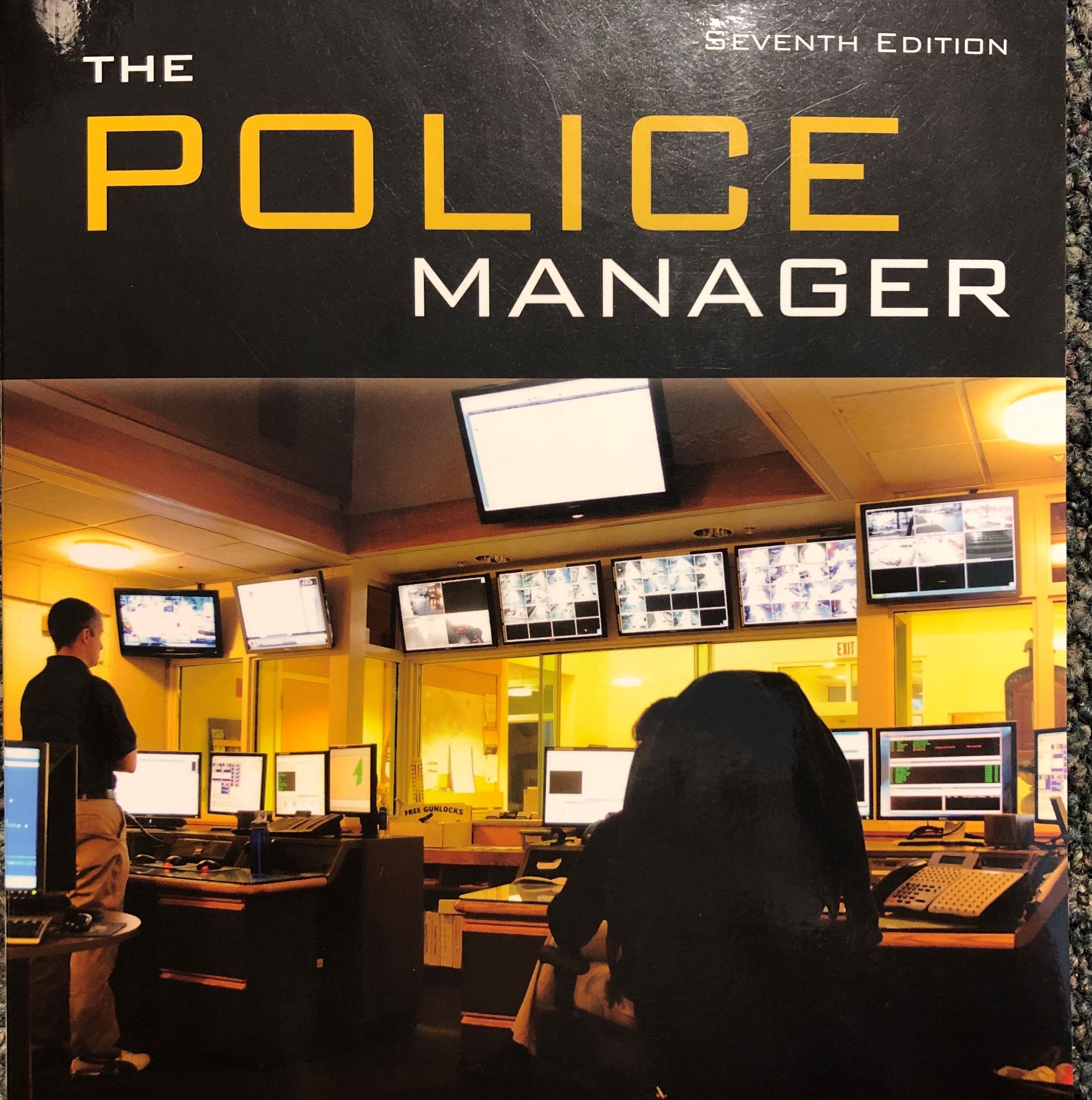 Wellesley Dispatchers on the front cover of Police Manager