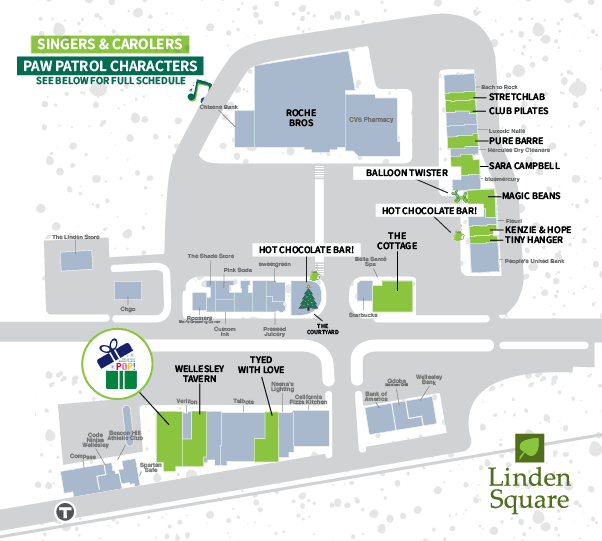 Linden Square map