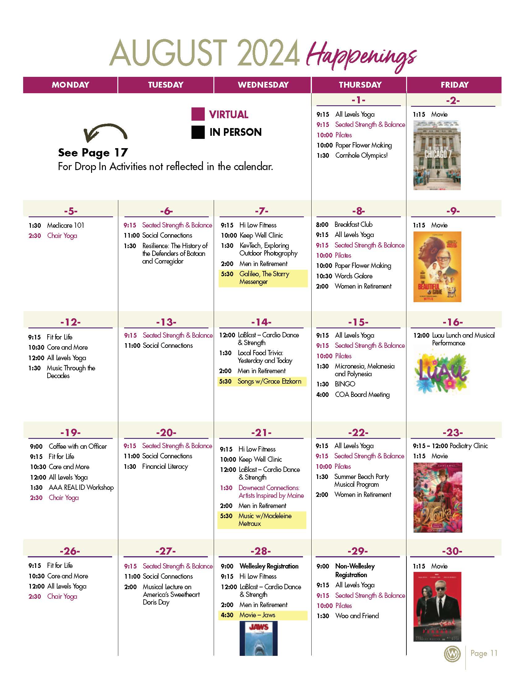 August 2023 Calendar