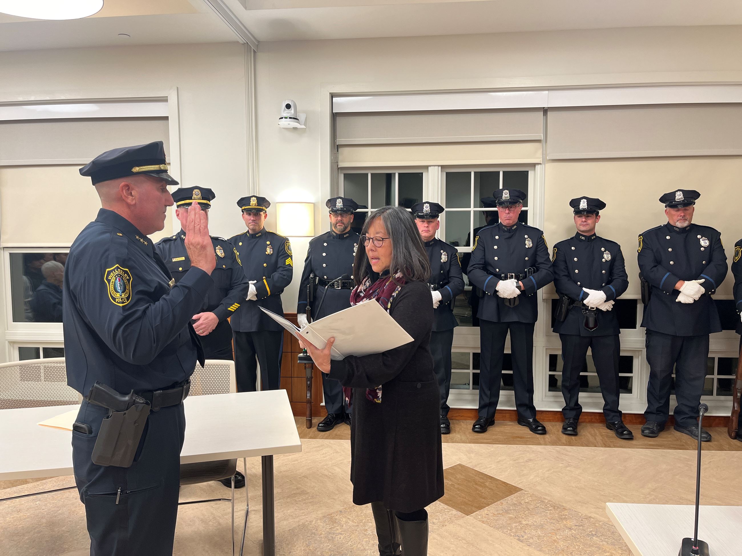 Renzella_swearing in_landscape