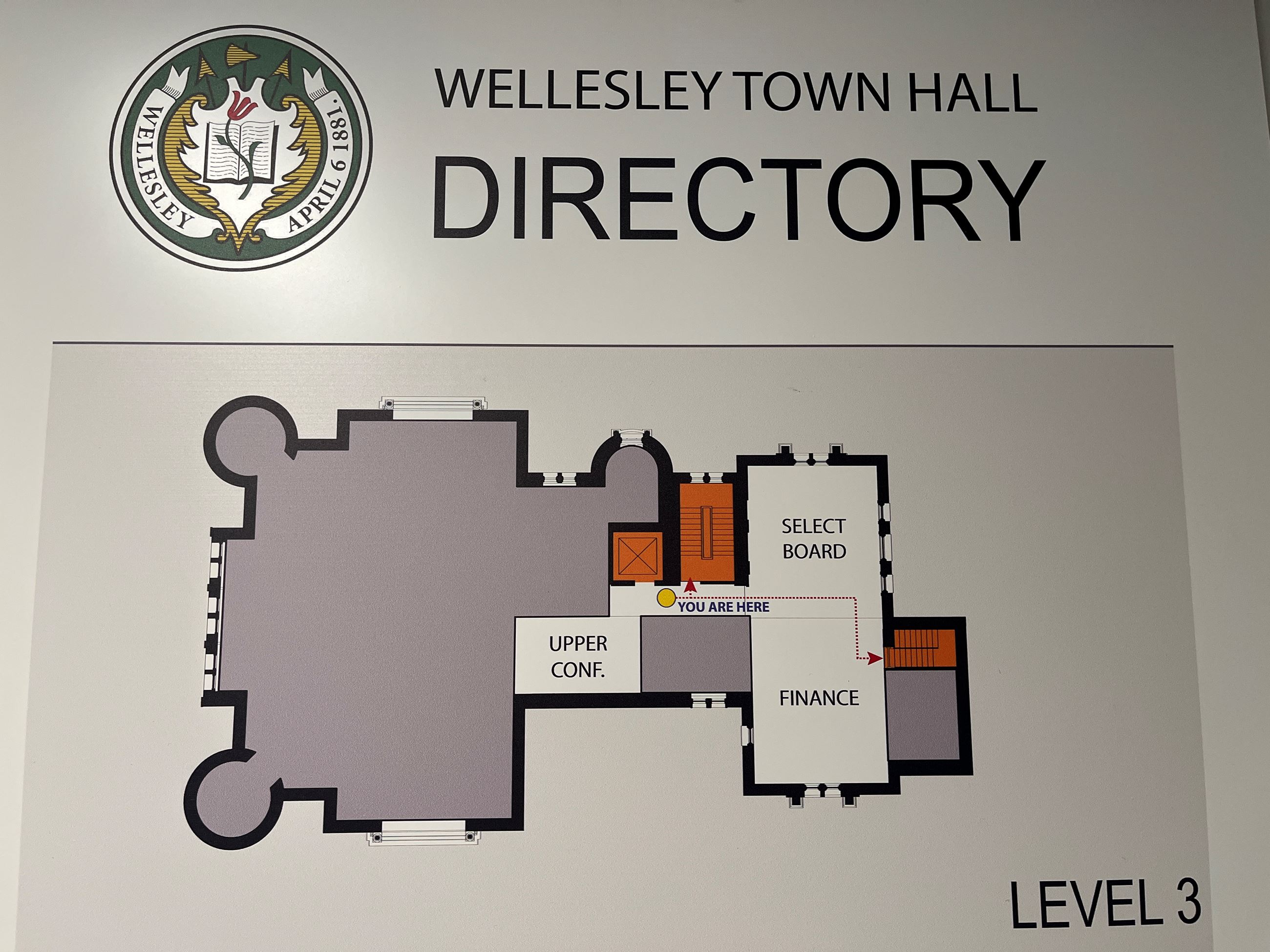 Town Hall Floor 3 Directory