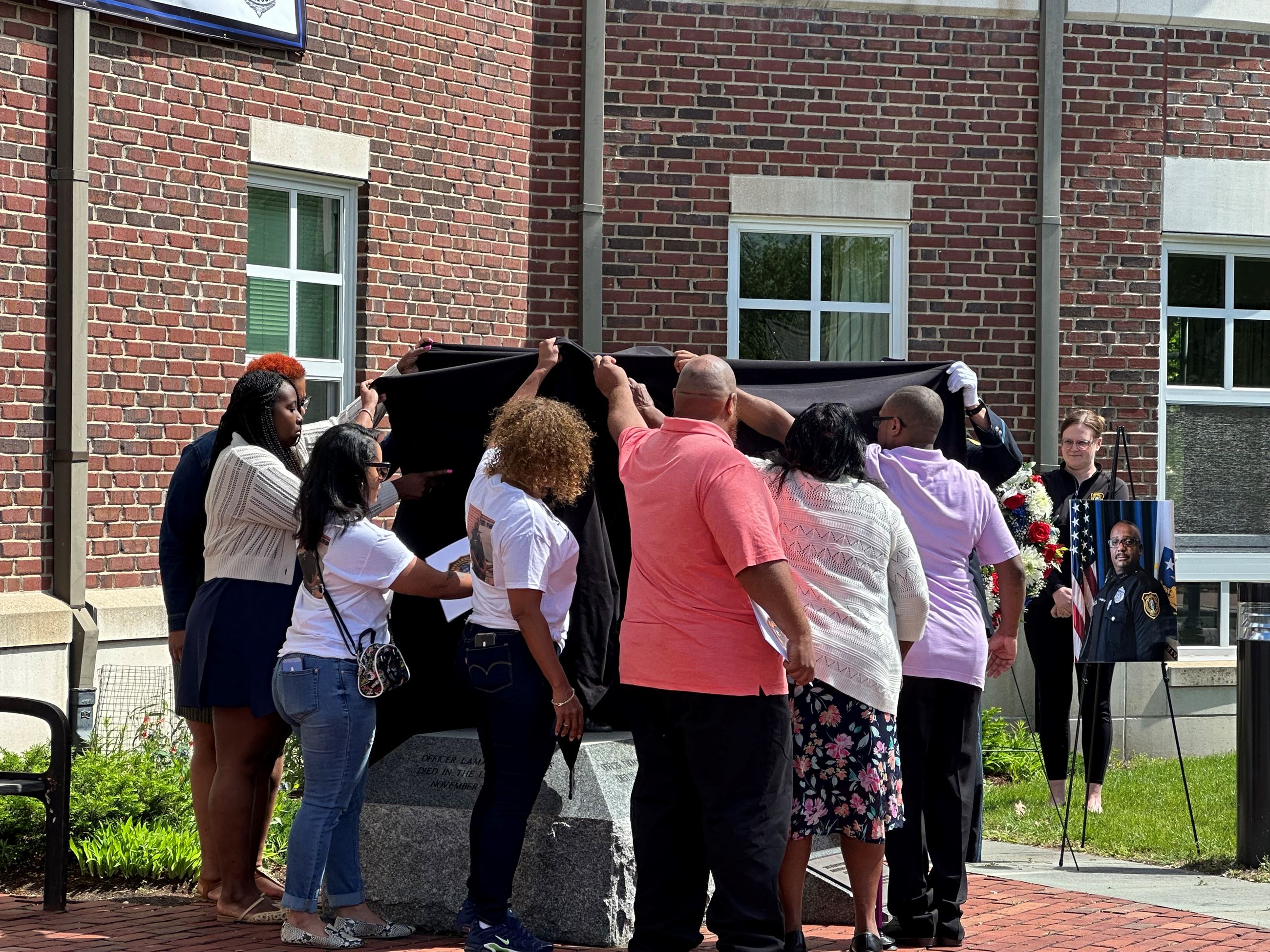 Unveiling of Police Memorial