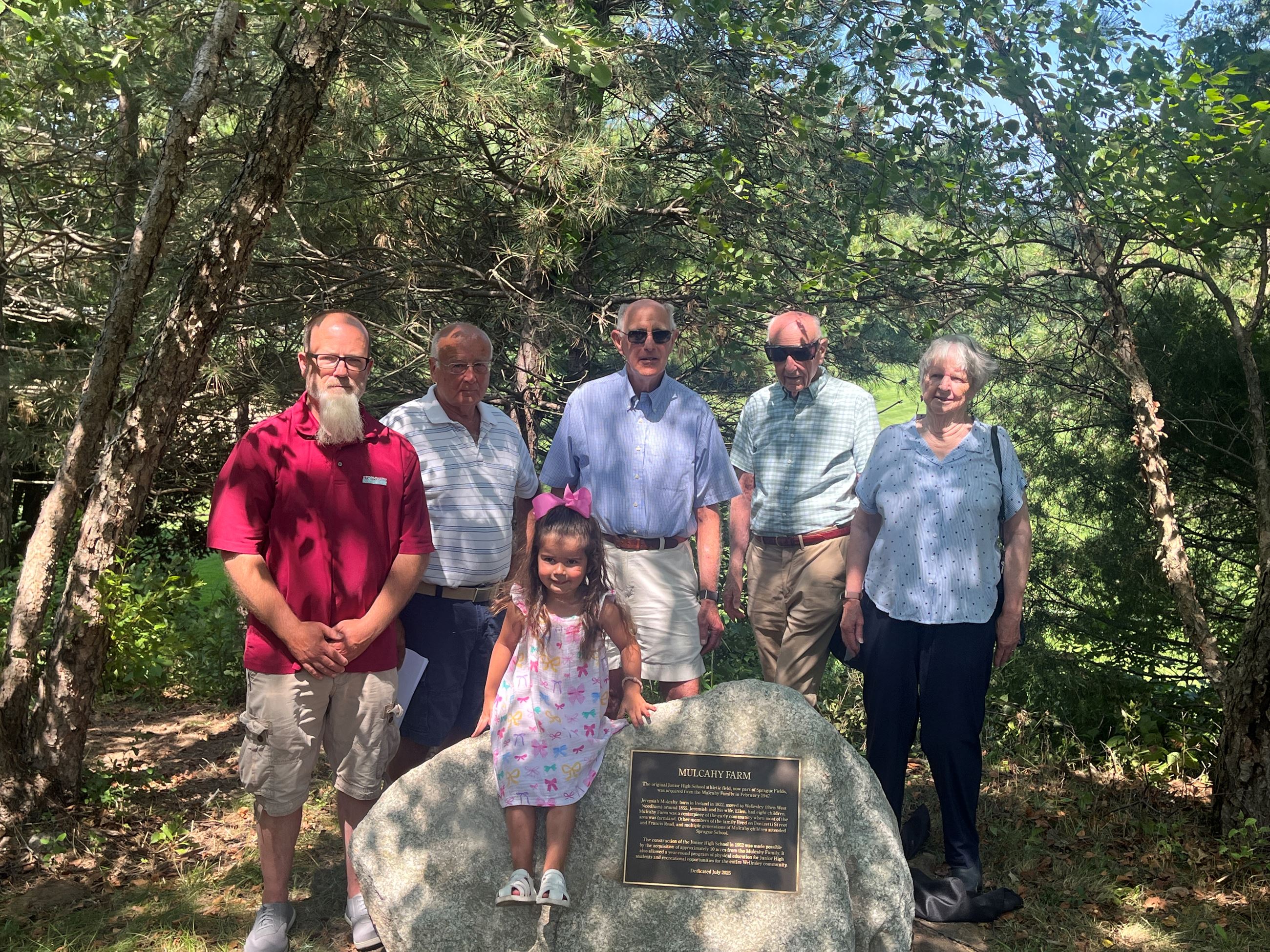 Mulcahy Family and son_dedication. 7. 2025